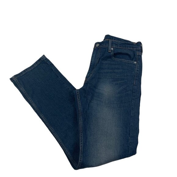 Levi's 513 Slim Straight Leg Medium Wash Jeans Men's Size 33/32 - Picture 1 of 6